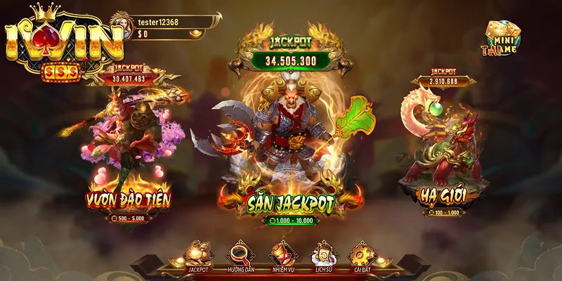 Khám Phá Giải Thưởng Khủng Từ Nổ Hũ Tây Du Nhà Cái iWin 2 Nổ Hũ Tây Du Nhà Cái iWin