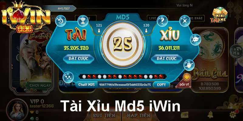 Tài Xỉu Md5 Iwin Trực Tuyến